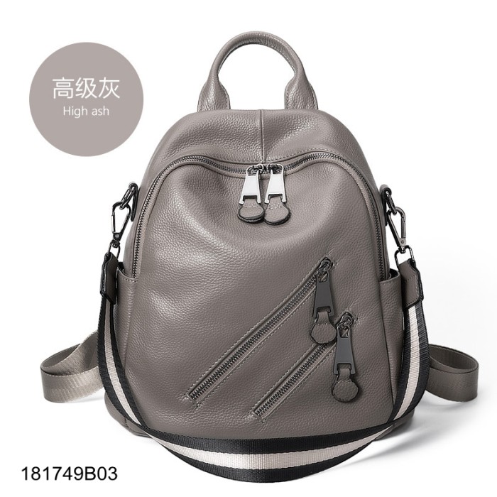 Women's Fashion Leather Backpack