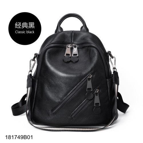 Women's Fashion Leather Backpack