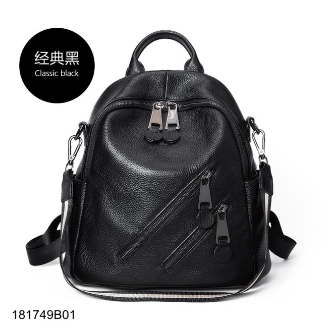 Women's Fashion Leather Backpack