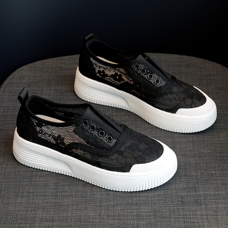 Women's Casual Lace Flat Shoes