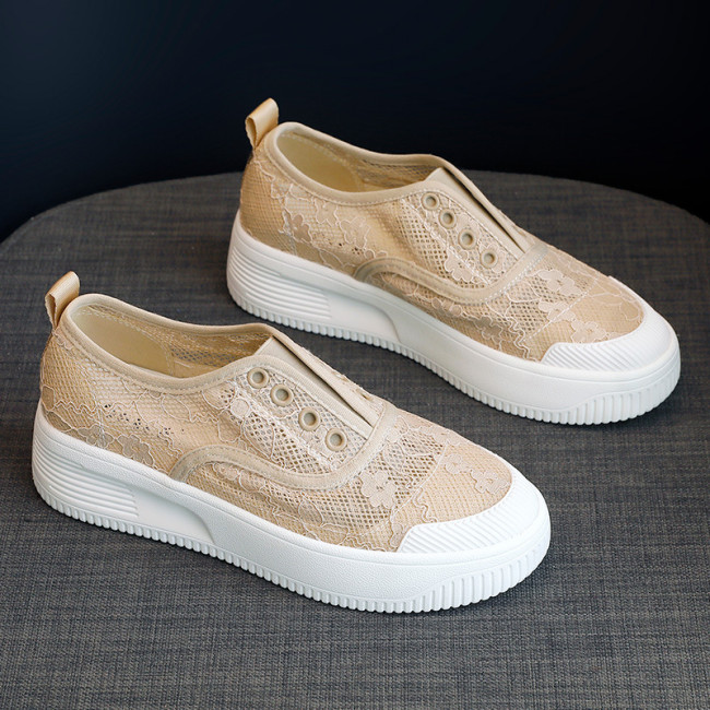 Women's Casual Lace Flat Shoes