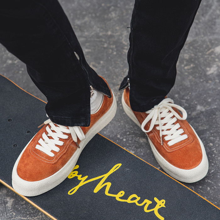 Men's Women's True Leather Casual Shoes