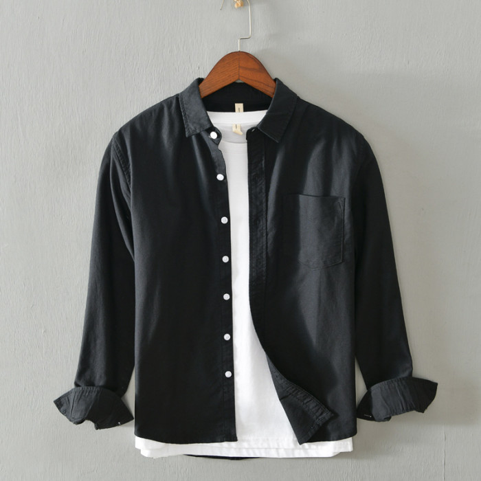 Men's Long Sleeve Cotton Shirts