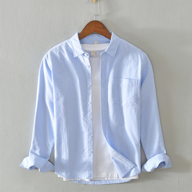 Men's Long Sleeve Cotton Shirts