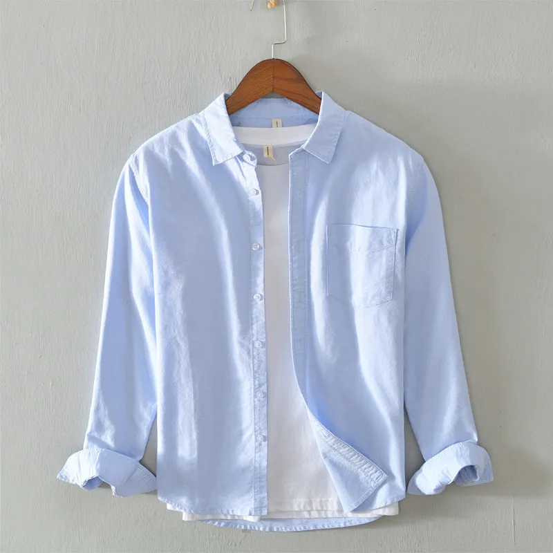 Men's Long Sleeve Cotton Shirts