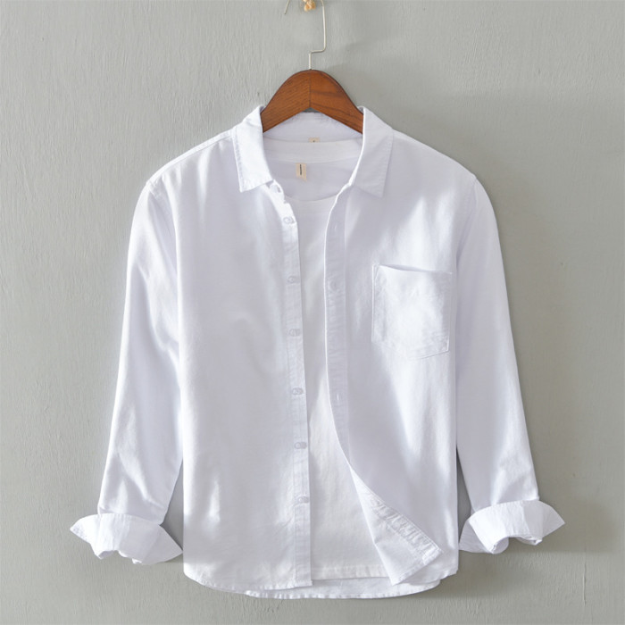 Men's Long Sleeve Cotton Shirts