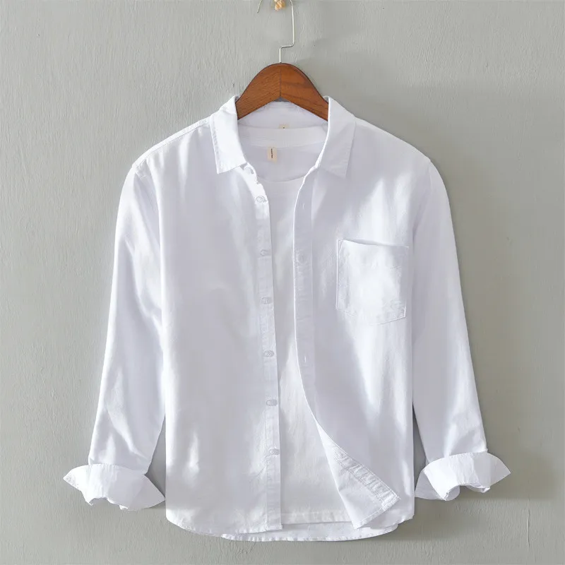 Men's Long Sleeve Cotton Shirts