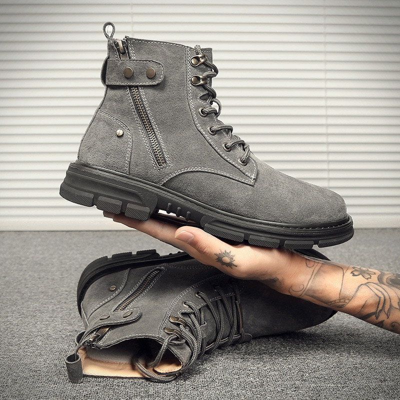 Men's Leather Boots Mountain Shoes