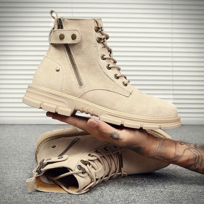 Men's Leather Boots Mountain Shoes