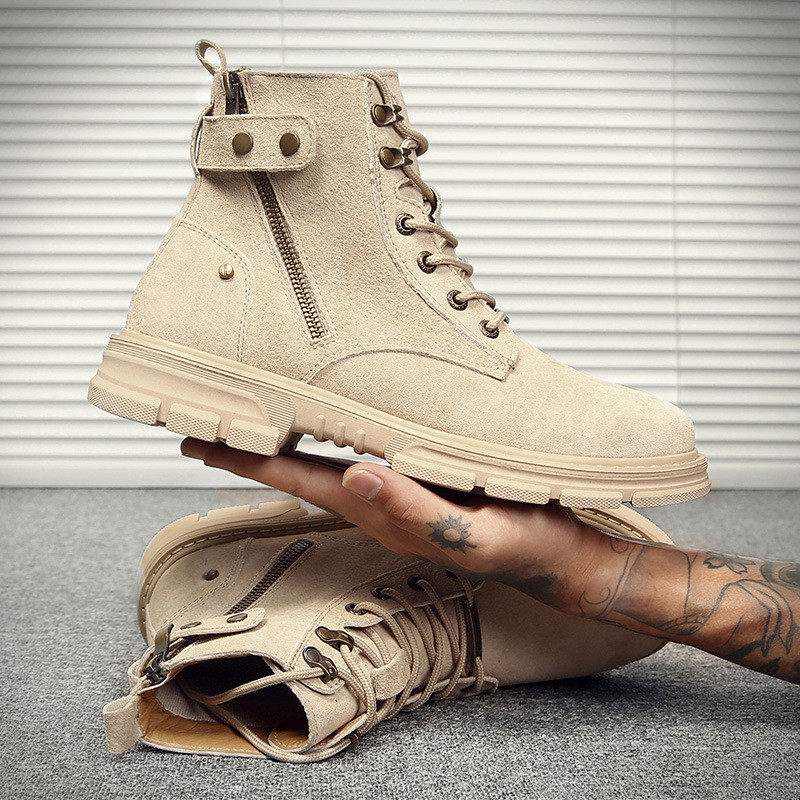 Men's Leather Boots Mountain Shoes