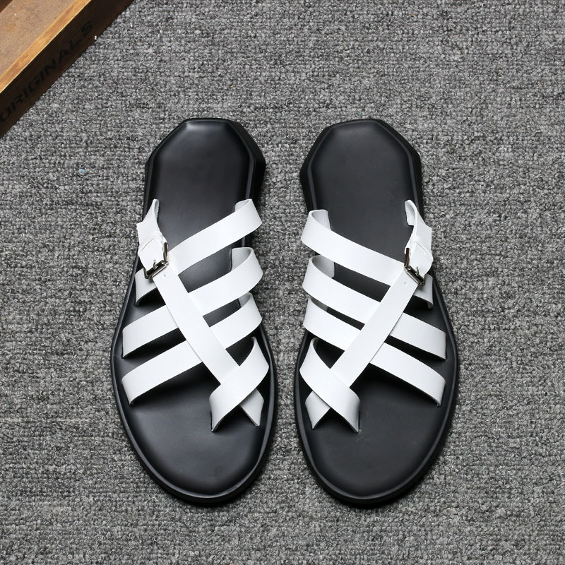 Men's Fashion Leather Summer Sandals