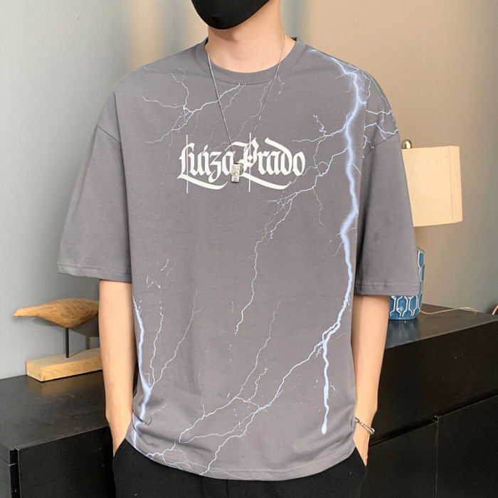 Men's Fashion Cotton Short Sleeve T-shirt