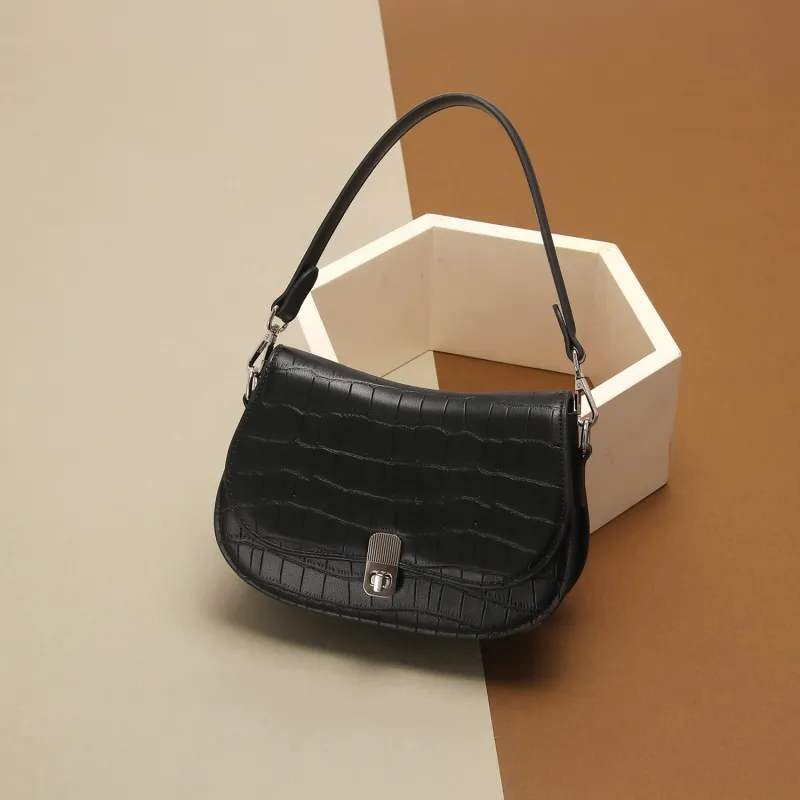 Women's Fashion True Leather Handbag