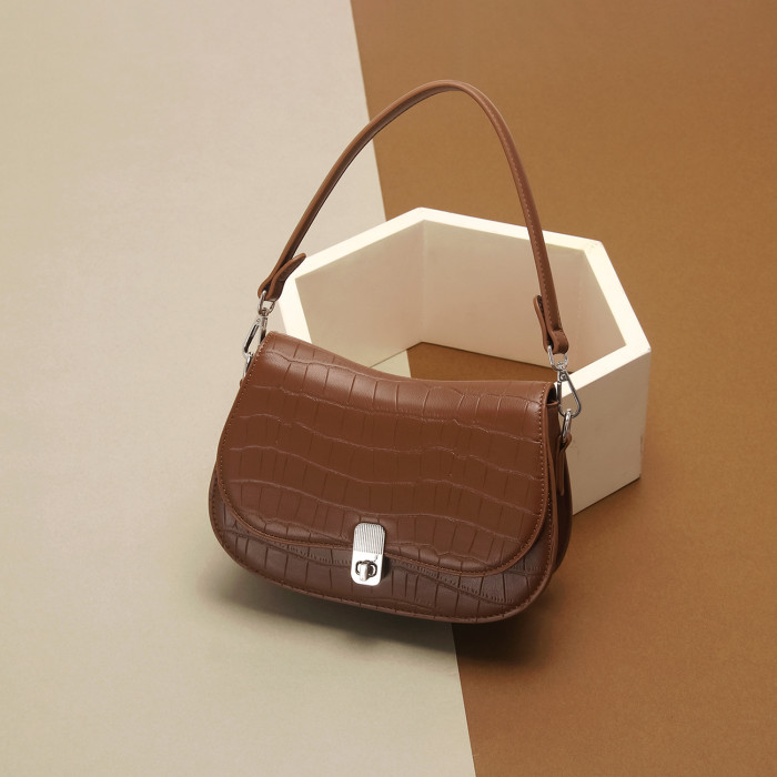 Women's Fashion True Leather Handbag