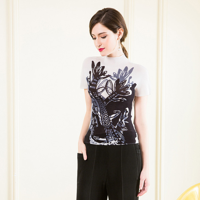 Women's Fashion Summer Short Sleeve T-shirt