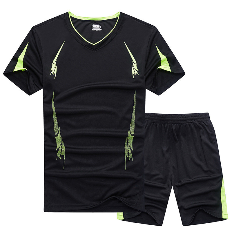Men's Fashion Sports Summer Shorts T-shirt Sets