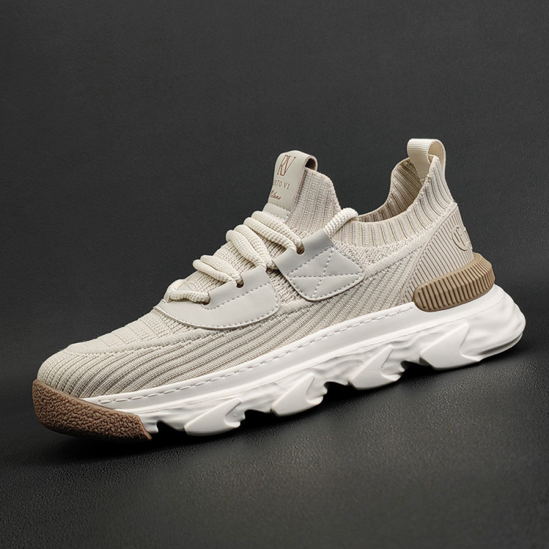 Men's Fashion Knitting Breathable Sneakers