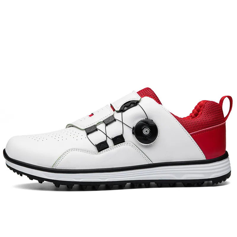 Men's Women's Fashion Leather Golf Sneakers