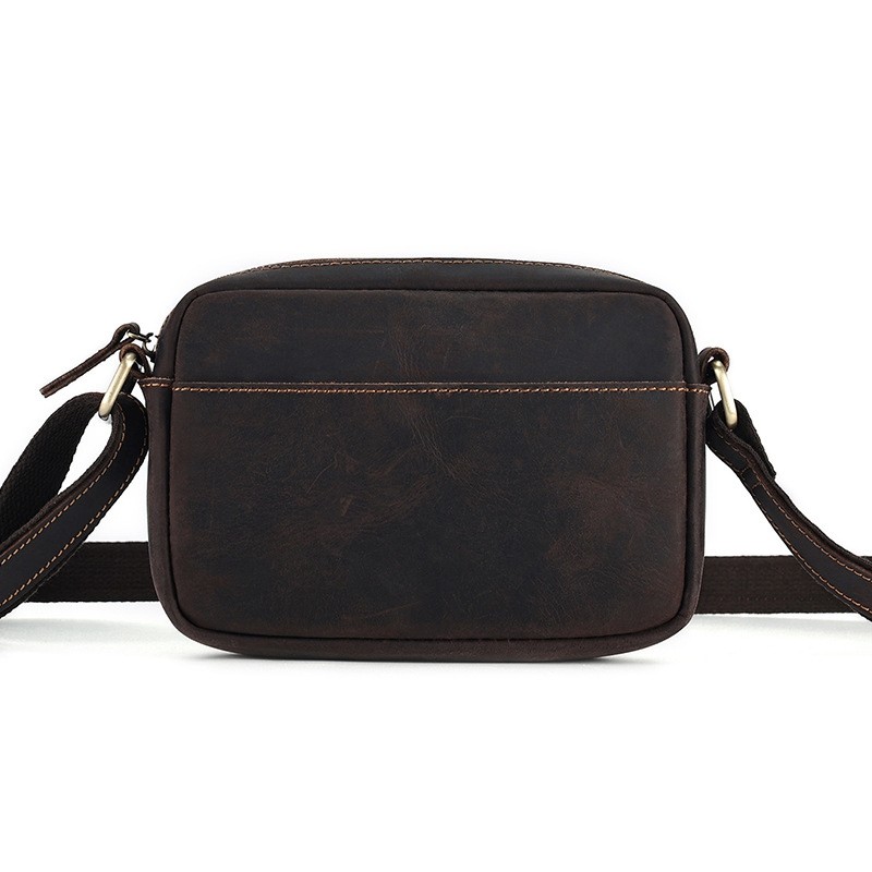 Men's Fashion Leather Cross Over Shoulder Bag