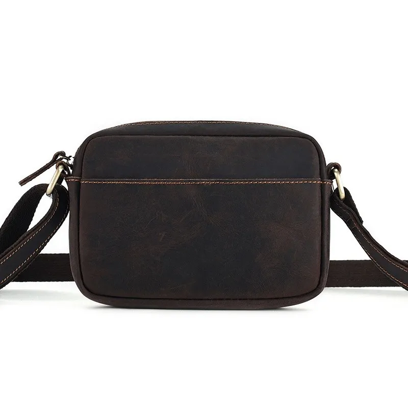 Men's Fashion Leather Cross Over Shoulder Bag