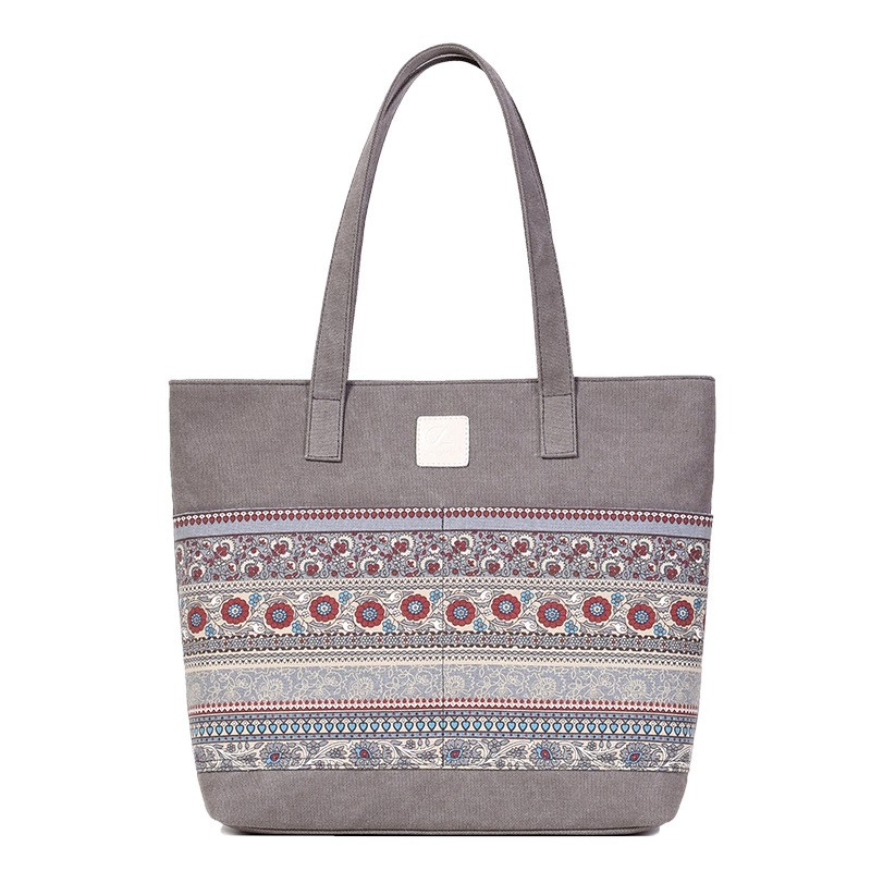 Women's Fashion Floral Shopping Handbag