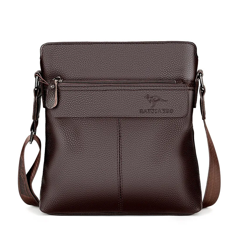 Men's Fashion Real Leather Shoulder Bags