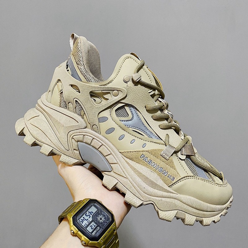 Men's Fashion Casual High Heel Sneakers
