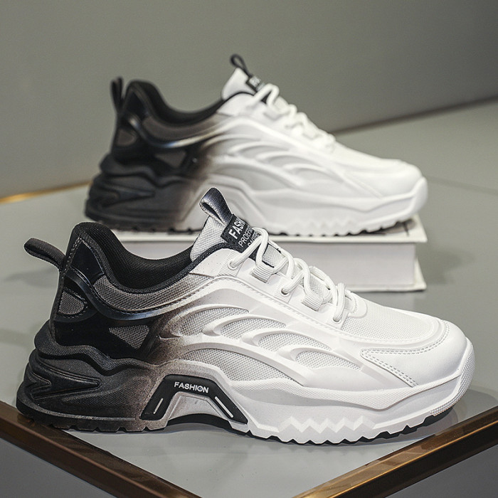 Men's Fashion Multicolor Tuned Sneakers