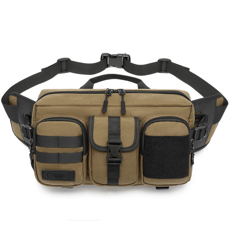 Men's Fashion Multiple Pockets Waist Bag