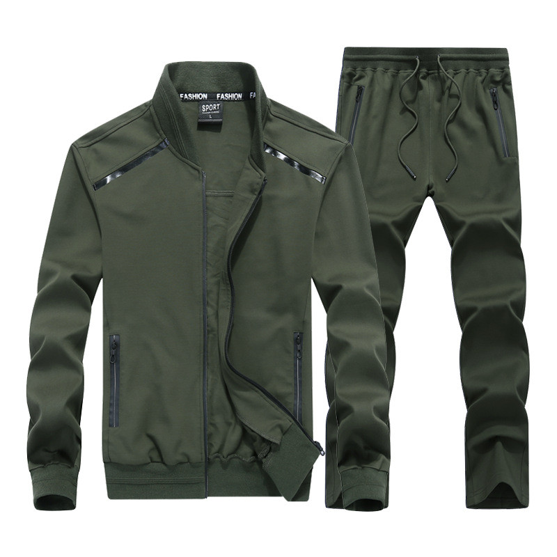 Men's Fashion Jacket Pants Tracksuits Sets