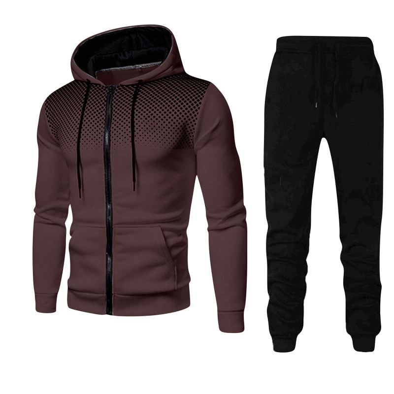 Men's Fashion Sports Sweatshirts Sets