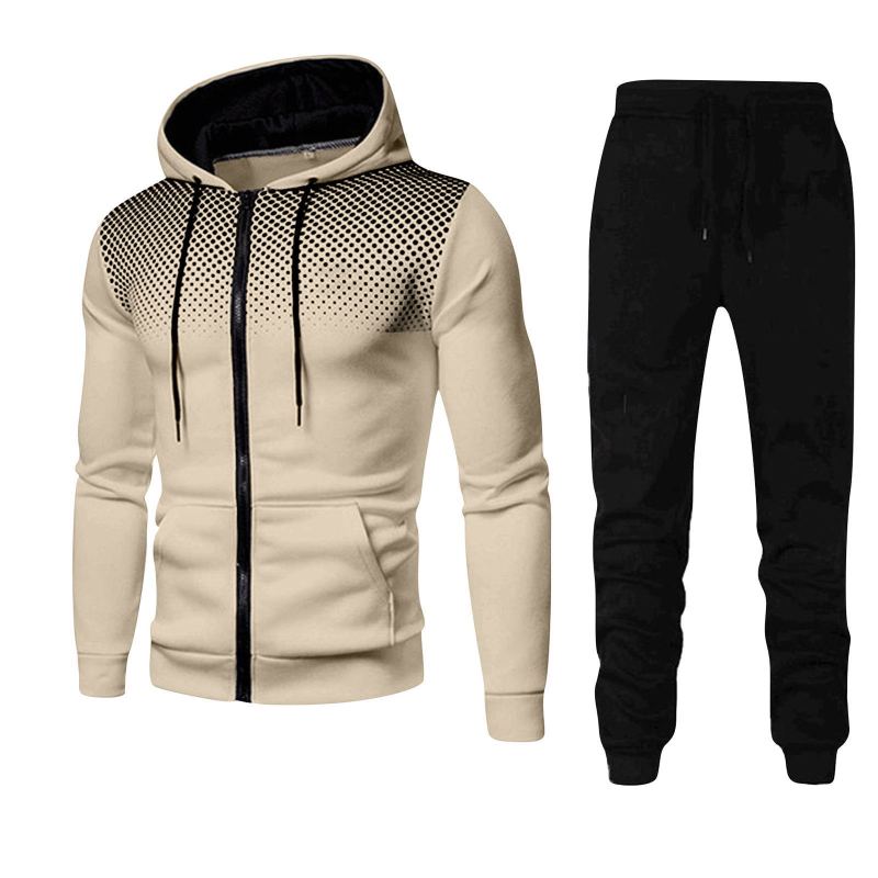 Men's Fashion Sports Sweatshirts Sets