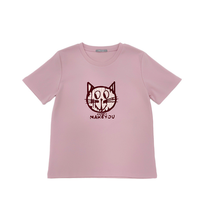 Women's Fashion Cotton Cute T-shirt