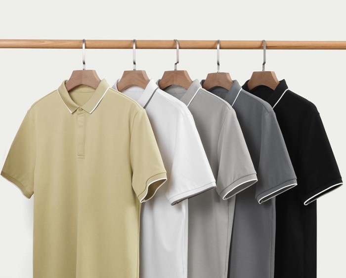 Men's Fashion Classic Cotton Polo Shirts