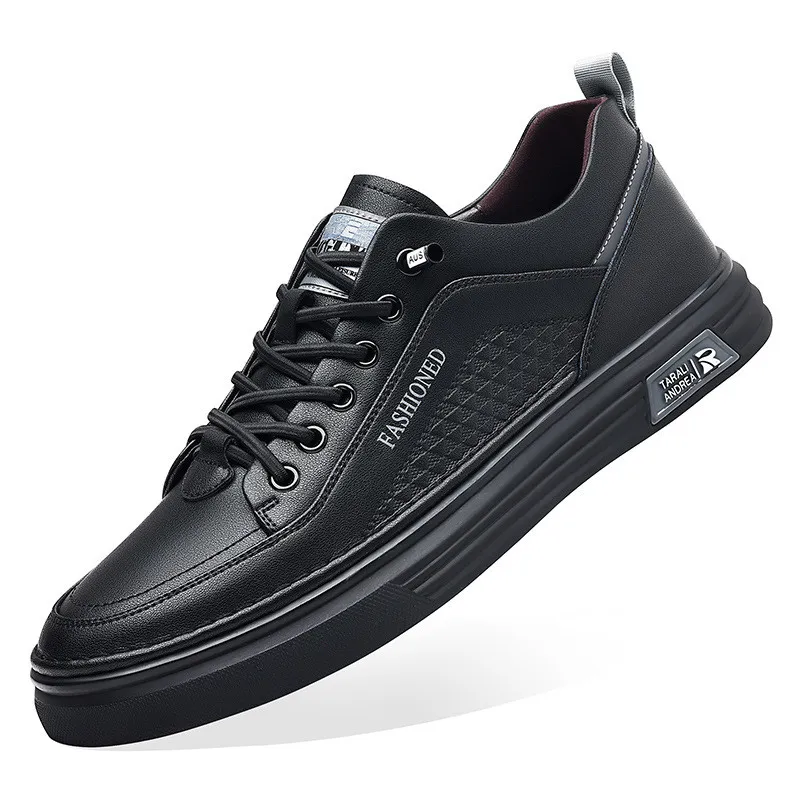 Men's Women's Fashion Leather Casual Shoes