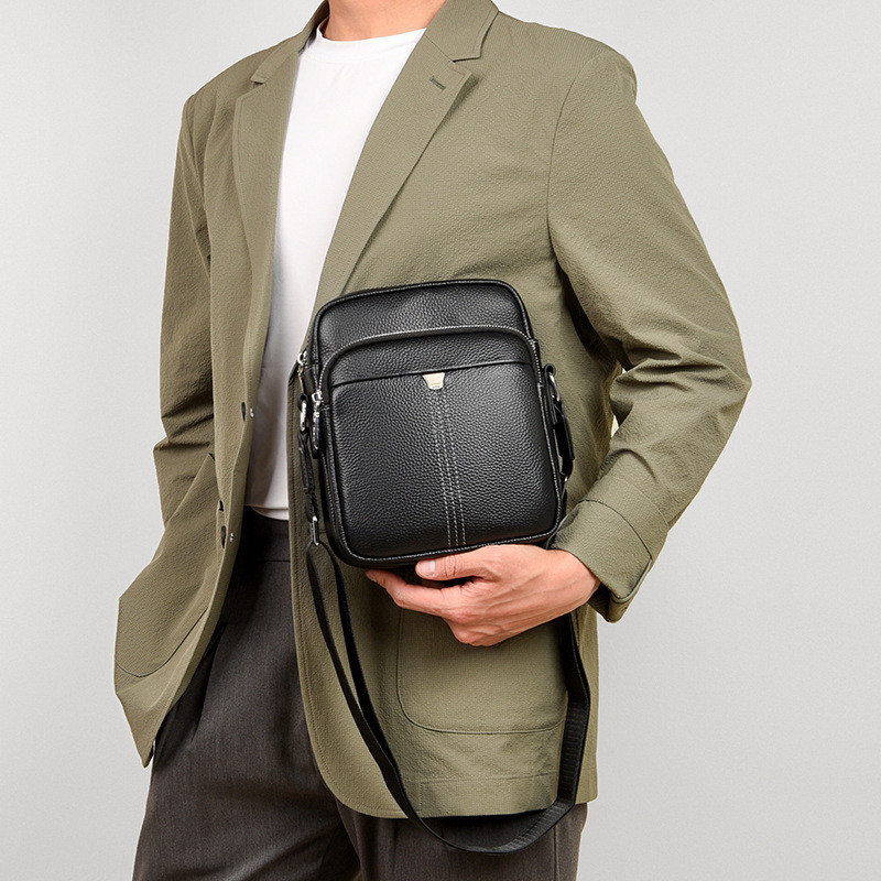 Men's Fashion High Quality Leather Shoulder Bag