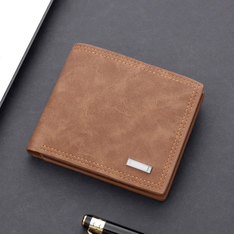 Men's Fashion Leather Wallet Card Holder