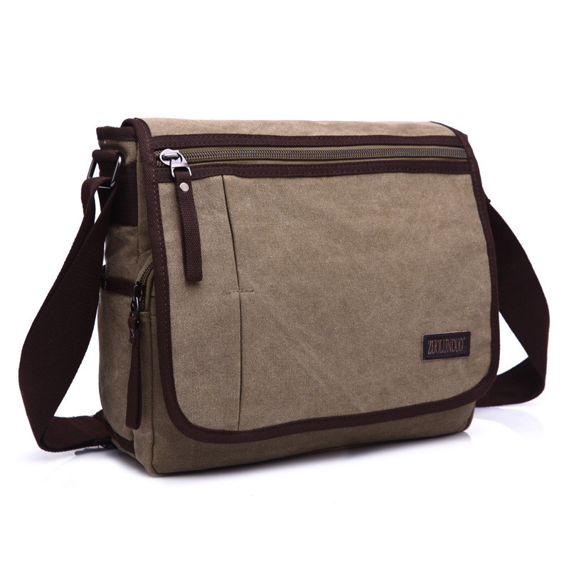 Men's Fashion Canvas Shoulder Bag