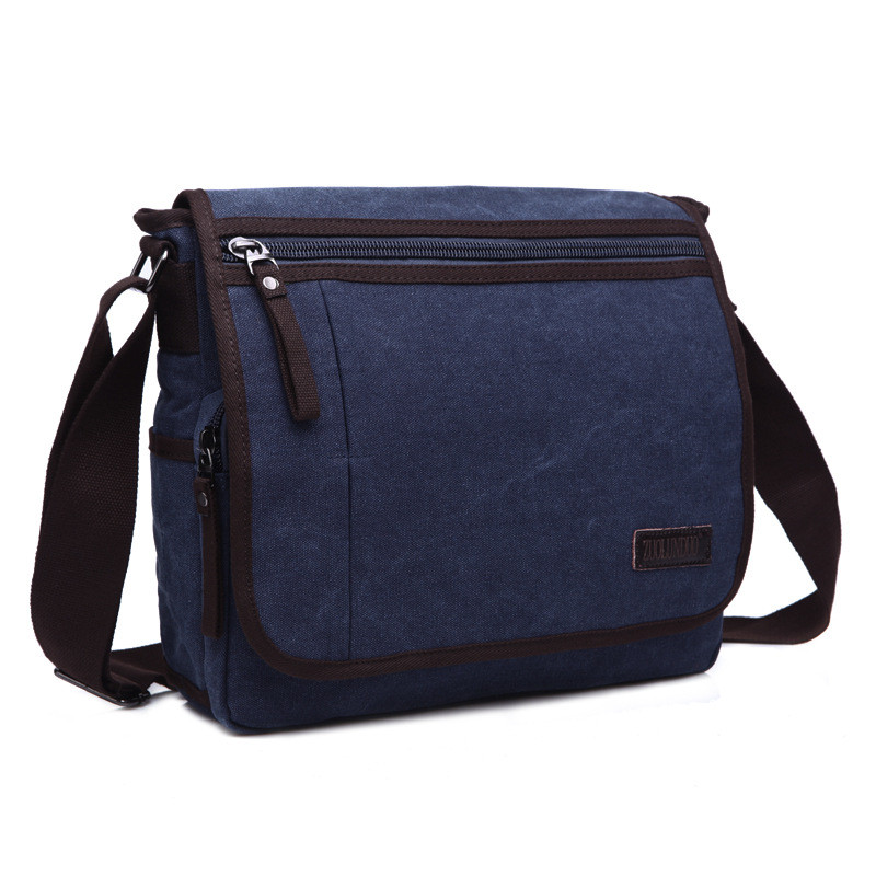 Men's Fashion Canvas Shoulder Bag