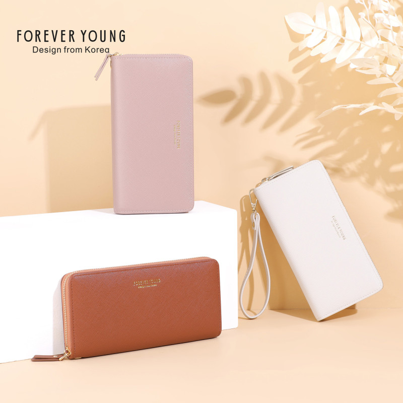 Women's Fashion Classic Leather Long Wallet