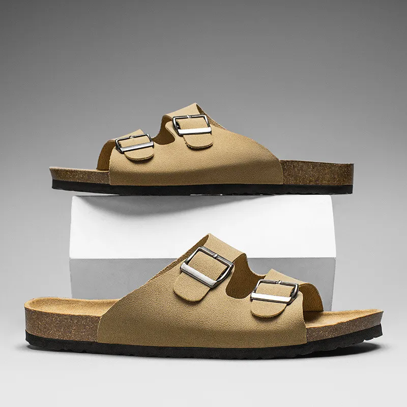 Men's Women's Fashion Leather Casual Sandals
