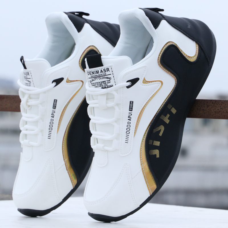 Men's Fashion Leather Sneakers