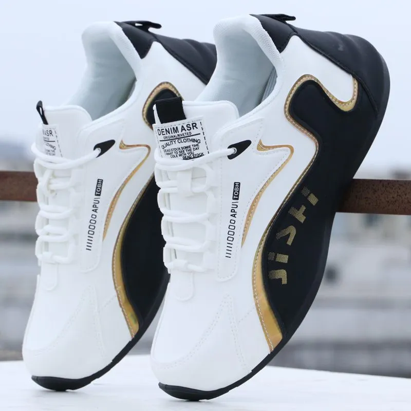 Men's Fashion Leather Sneakers