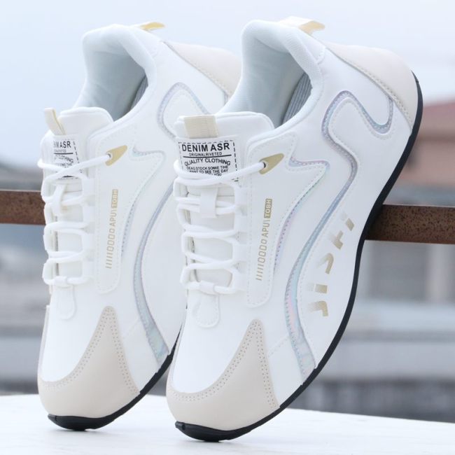Men's Fashion Leather Sneakers