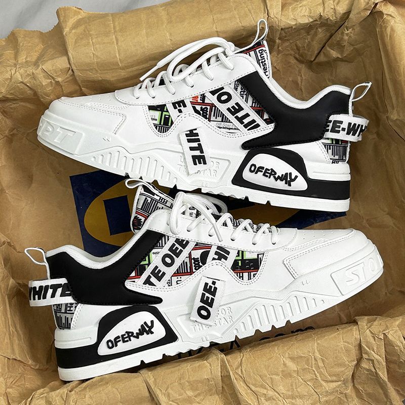 Men's Women's Fashion Leather Summer Jogging Running Sneakers