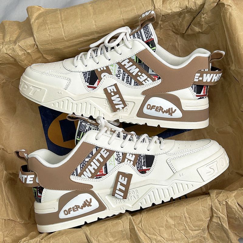 Men's Women's Fashion Leather Summer Jogging Running Sneakers