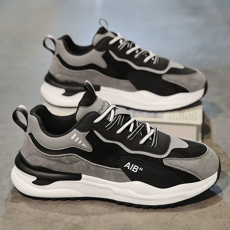 Men's Women's Fashion High Quality Leather Sneakers