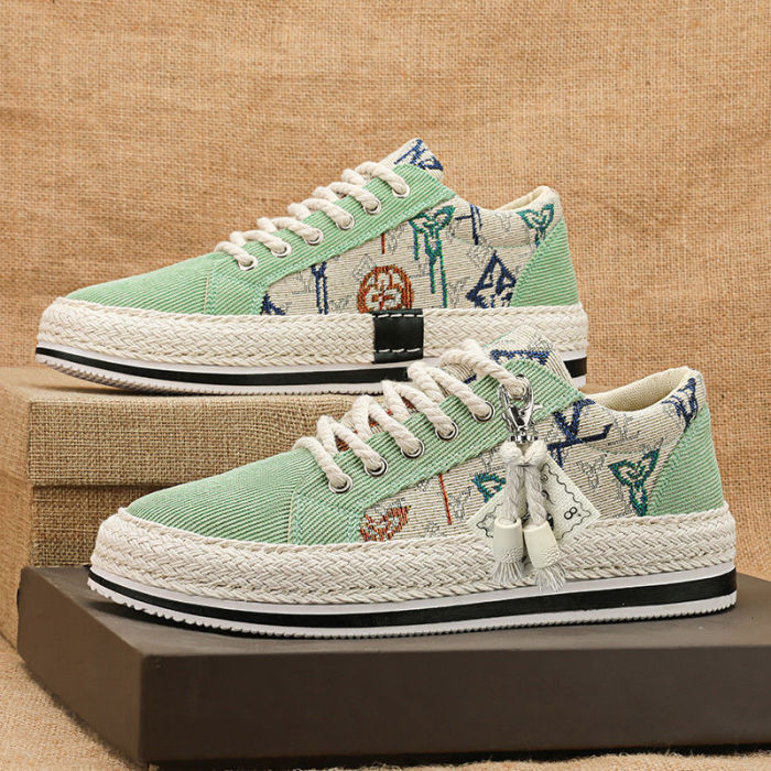 Men's Women's Fashion Canvas Casual Shoes