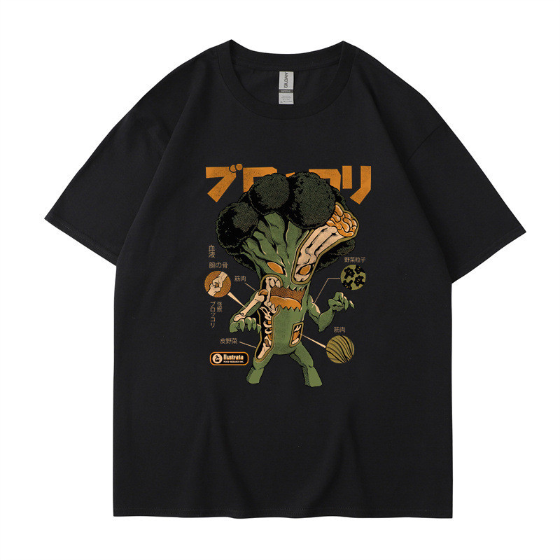 Men's Fashion Summer Cotton Cartoon T-shirt