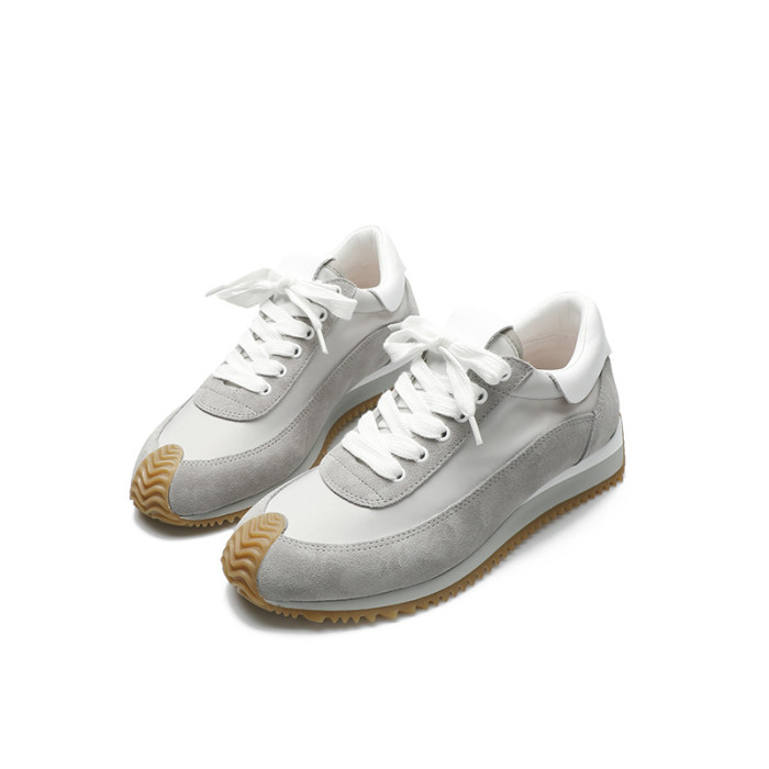Men's Fashion Leather Jogging Sneakers